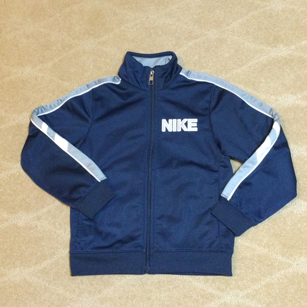Nike Kids Front-Zip Athletic Jacket, 6